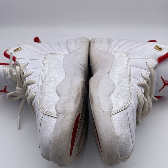 Air Jordan 12 Retro PS 'FIBA Little Kids Sneakers Size 1Y - Picture 7 of 8